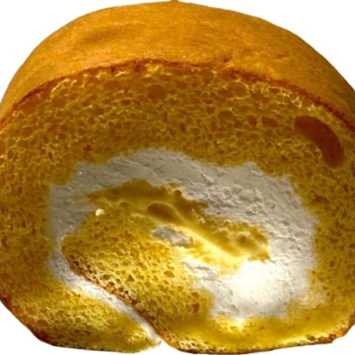 バニラクリームロールケーキ